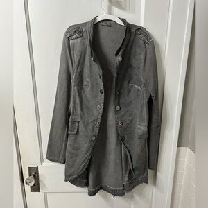 Women's Charcoal Utility Jacket